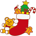 クリスマスの靴下