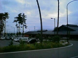 松川の風景