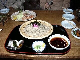 らーそばと鳥唐揚げ