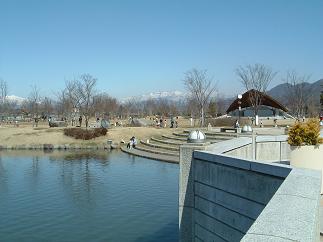 公園の風景