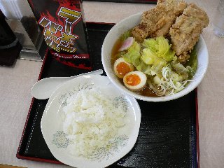 みどり湖ＰＡ(上り) 山賊ラーメン その１