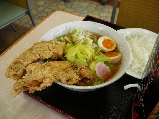 みどり湖ＰＡ(上り) 山賊ラーメン その２