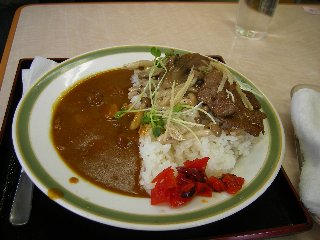 みどり湖ＰＡ(上り) 信州さくらカレー その１