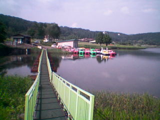 霊仙寺湖 風景