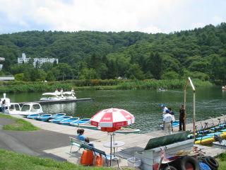 蓼科湖 風景