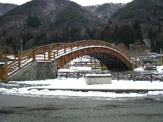 奈良井木曽の大橋