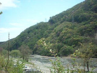 信州蔦木宿の風景