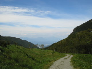 米子大瀑布の風景