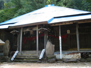 米子大瀑布の風景